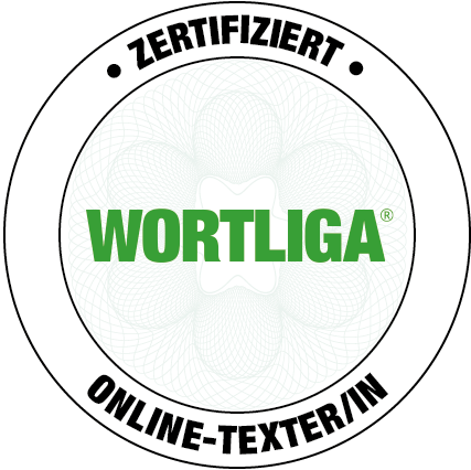 zertifizierte Online-Texterin